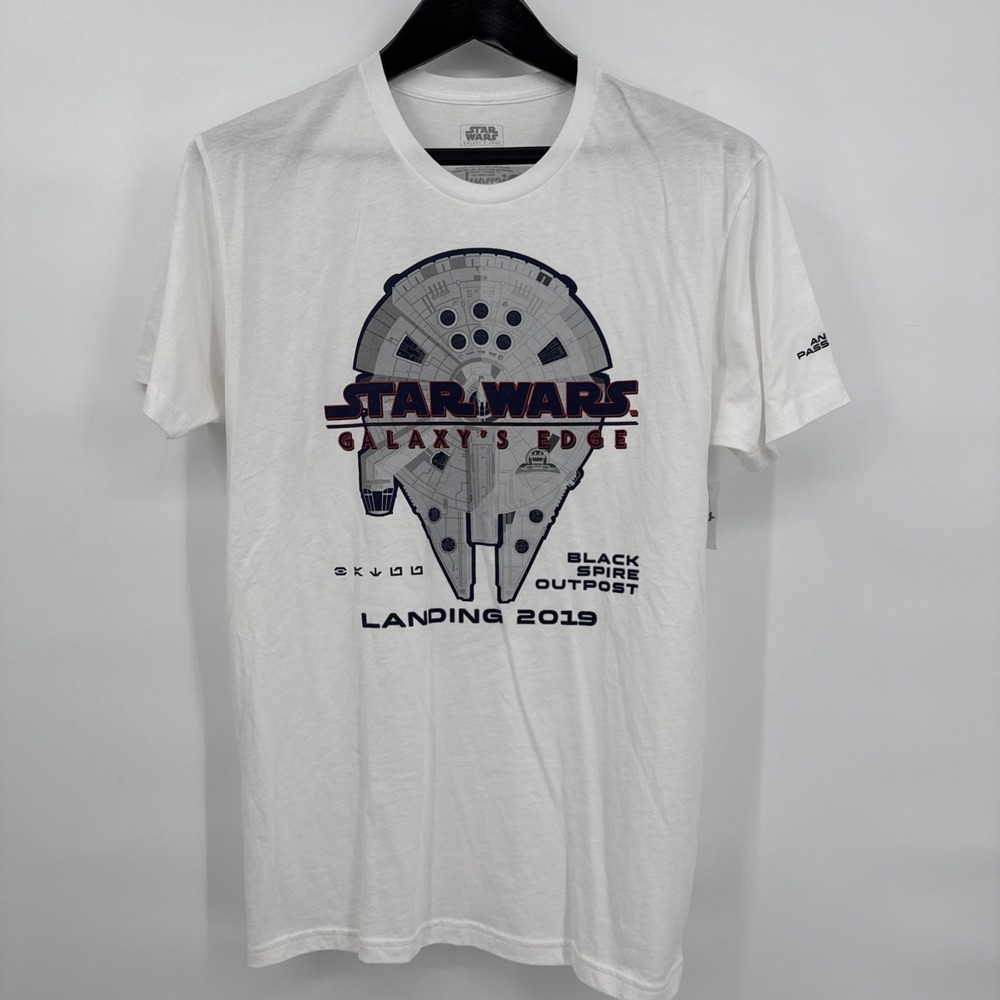 Star Wars Galaxy's Edge Disneyland Annual Passholder Shirt 2019 Unisex Size M